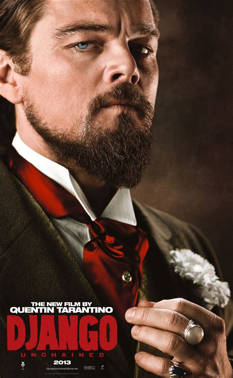 leonardo dicaprio character in django